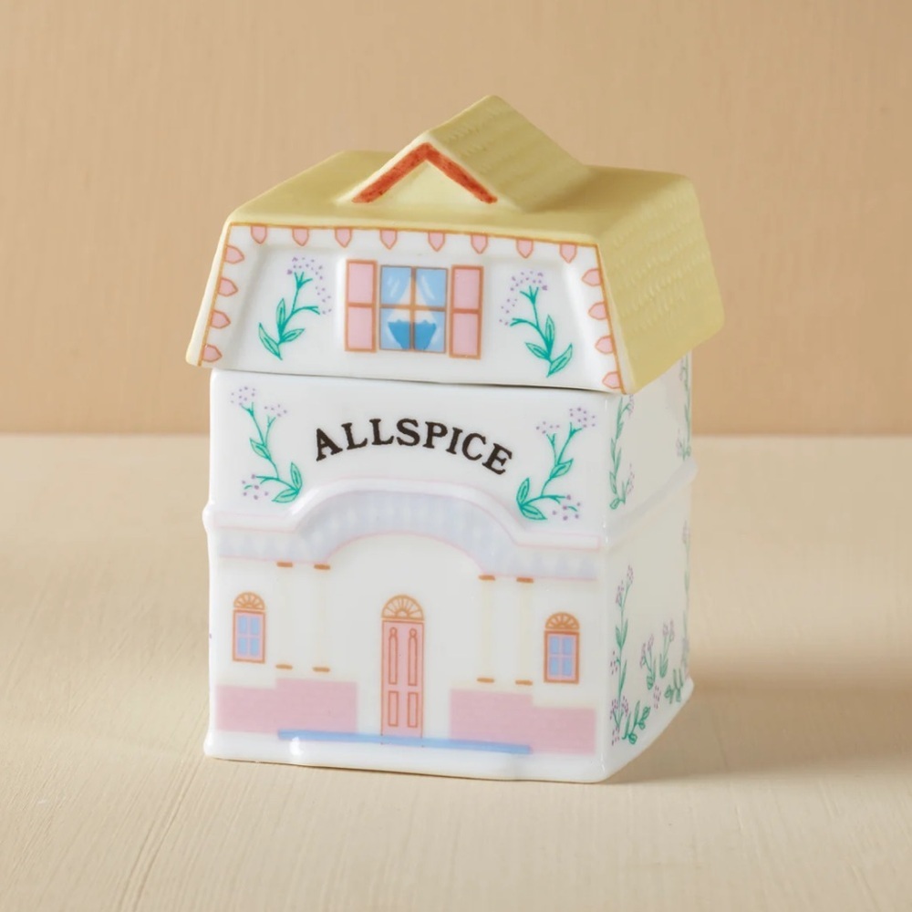 Lenox Spice Village Allspice Spice Jar collectible New in Box